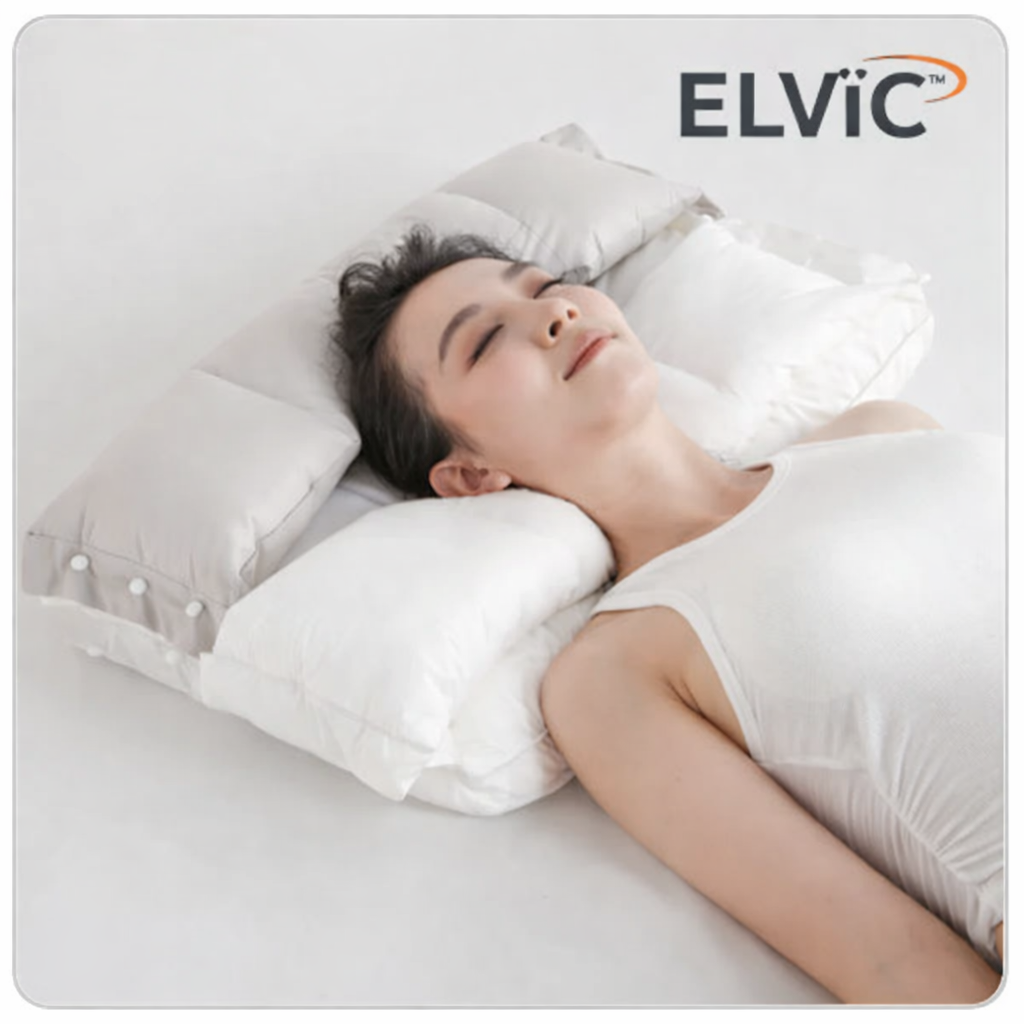 ELViC™ Ergonomic Two-Way Neck Support Pillow