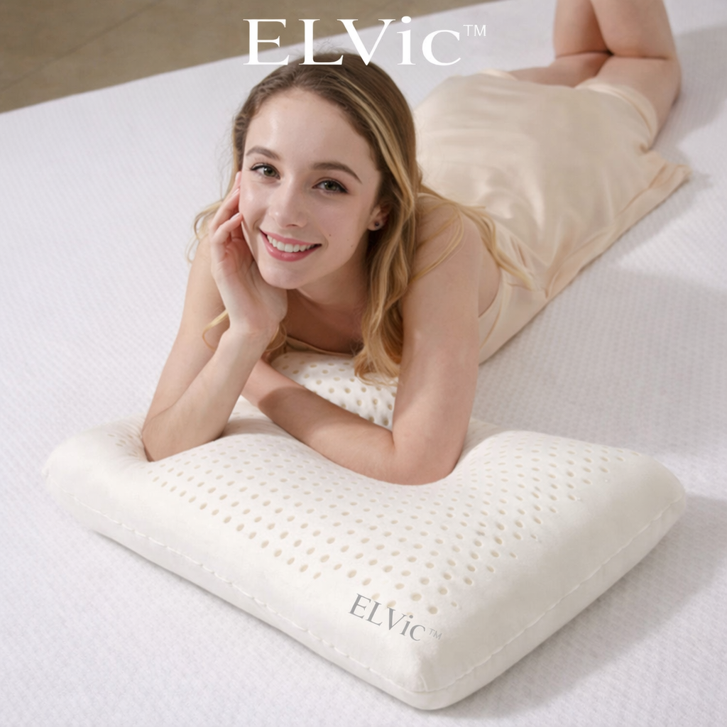 ELVic™ Natural Latex Neck Support Pillow