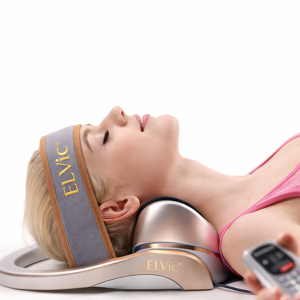 ELVic™ Smart Cervical Neck Massager – Heat & Air Traction Therapy