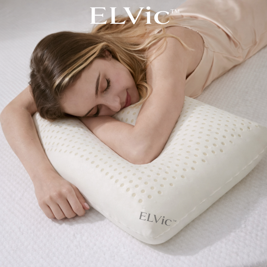 ELVic™ Natural Latex Neck Support Pillow