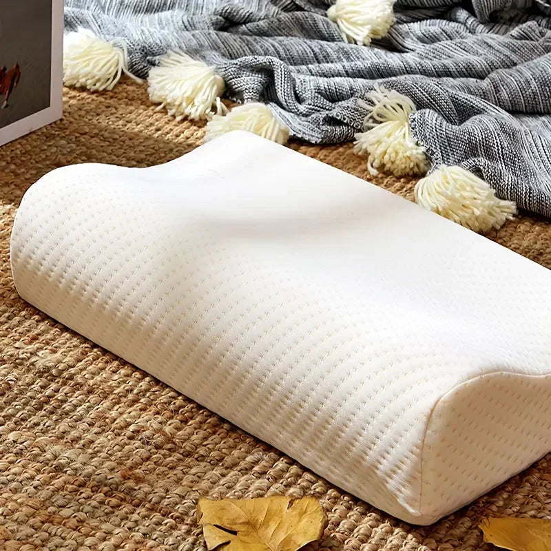 ELVic™ Ergonomic Memory Foam Pillow – Bamboo Cooling Pillow for Comfortable Sleep