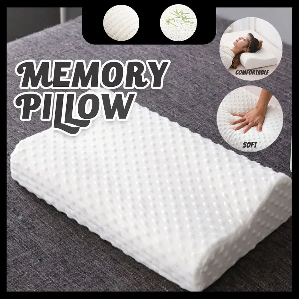 ELVic™ Ergonomic Memory Foam Cervical Pillow – Orthopedic Neck Support Pillow for Better Sleep