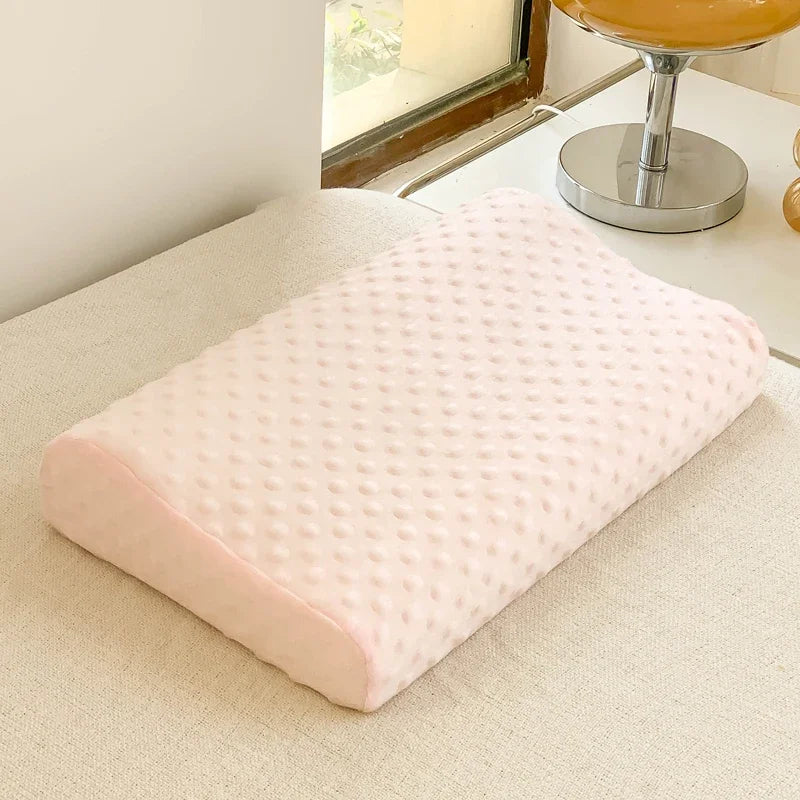 ELVic™ Ergonomic Memory Foam Pillow – Bamboo Cooling Pillow for Comfortable Sleep