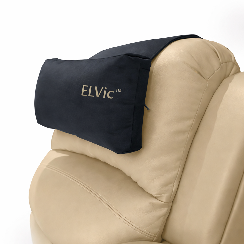 ELVic™ Adjustable Car Neck Support Pillow – Ergonomic Headrest for Pain Relief & Comfort