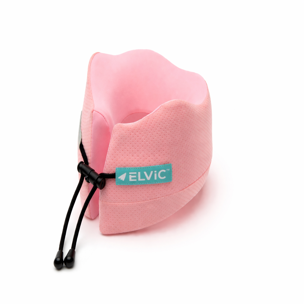 ELVic™ Memory Foam U-Shaped Travel Neck Pillow