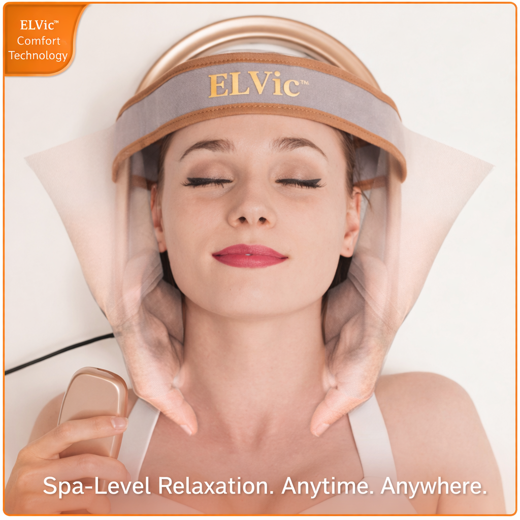 ELVic™ Smart Cervical Neck Massager – Heat & Air Traction Therapy