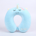 ELVic™ U-Shape Memory Foam Travel Neck Pillow – Car, Flight & Office Comfort