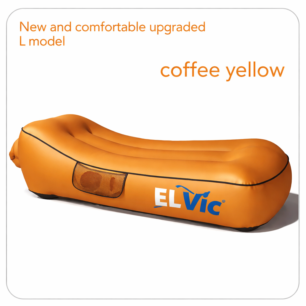 ELVic™ Portable Inflatable Camping Sofa – Outdoor Lounge Air Bed
