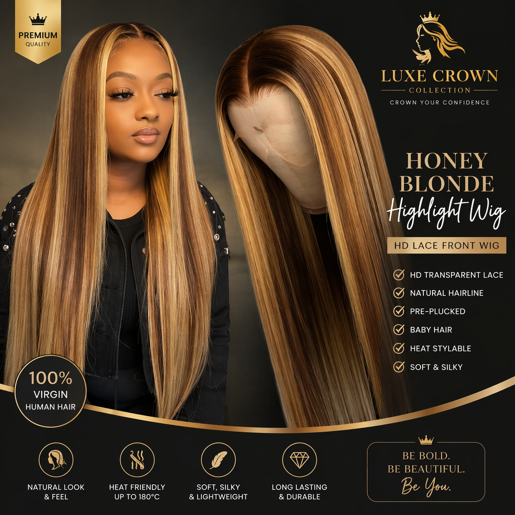 ELVic™ Gradient Big Wave Lace Wig