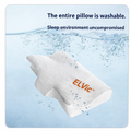 ELVic™ Washable Memory Foam Sleep Neck Pillow – Breathable Support