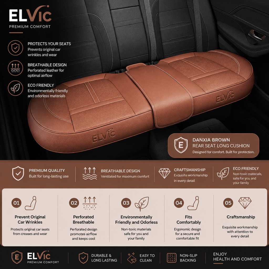 ELVic™ Premium All-Season Breathable Car Seat Cushion
