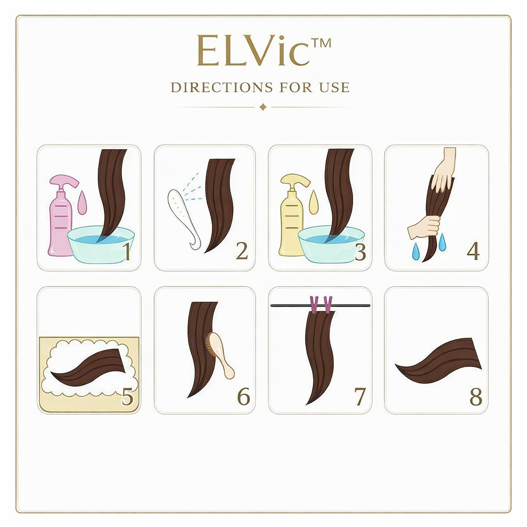 Luxury Brazilian Body Wave Lace Wig – Soft, Full & Natural Look | ELVic™