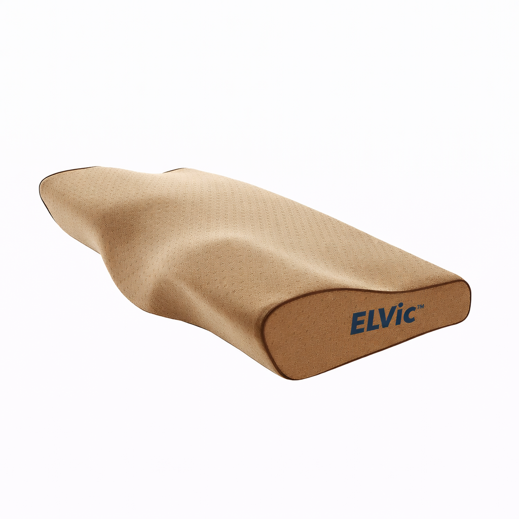 ELVIC™ Contour Memory Foam Cervical Pillow – Ergonomic Neck Support