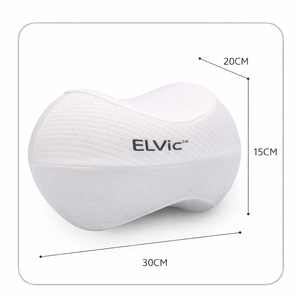 ELVic™ Ergonomic Memory Foam Leg Pillow for Side Sleepers