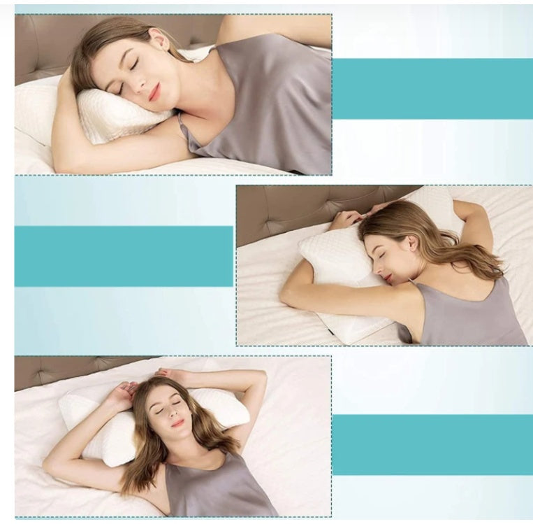 ELVIC™ Ergonomic Cervical Neck Pillow – Comfort & Sleep Support