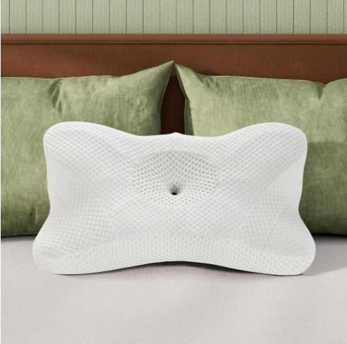 ELVIC™ Cooling Ergonomic Cervical Memory Foam Pillow – Dual Height Design