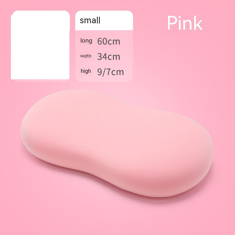 ELVic™ Cat Belly Memory Foam Neck Pillow – Cute Ergonomic Support for Deep Sleep