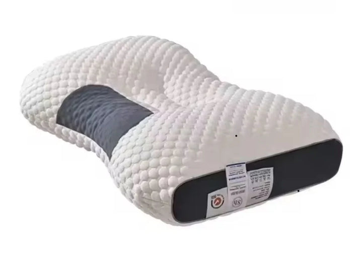 ELVIC™ Ergonomic Neck Massage Pillow – Washable Memory Foam Cervical Support