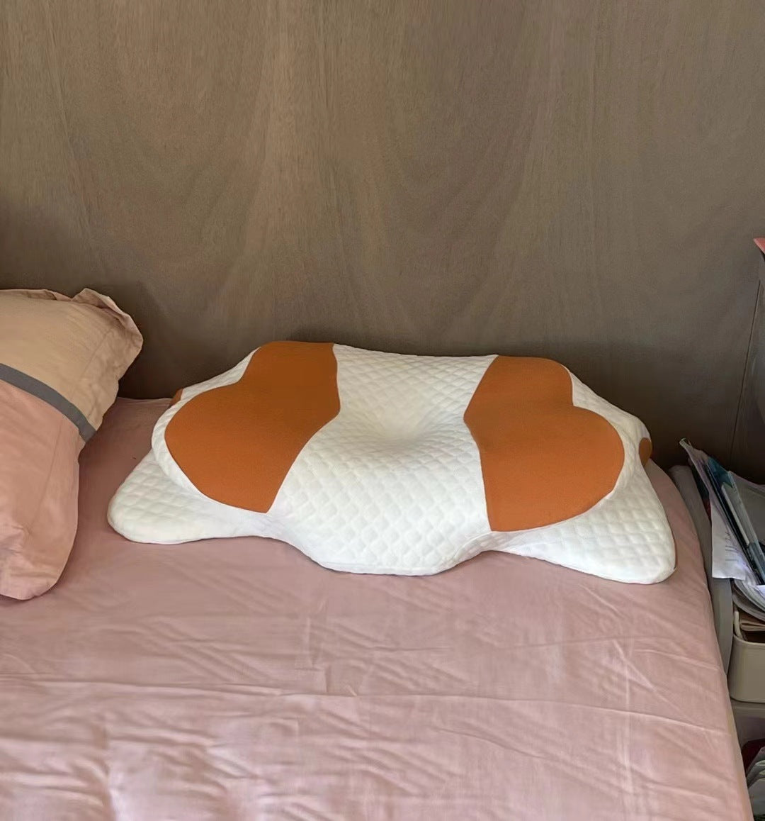 ELVIC™ Slow Rebound Memory Foam Neck Pillow – Breathable Ergonomic Design