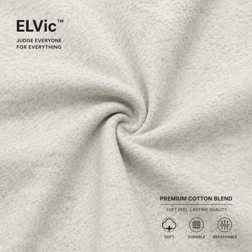 ELVic™ Essential Oversized Hoodie – Premium Streetwear Fit