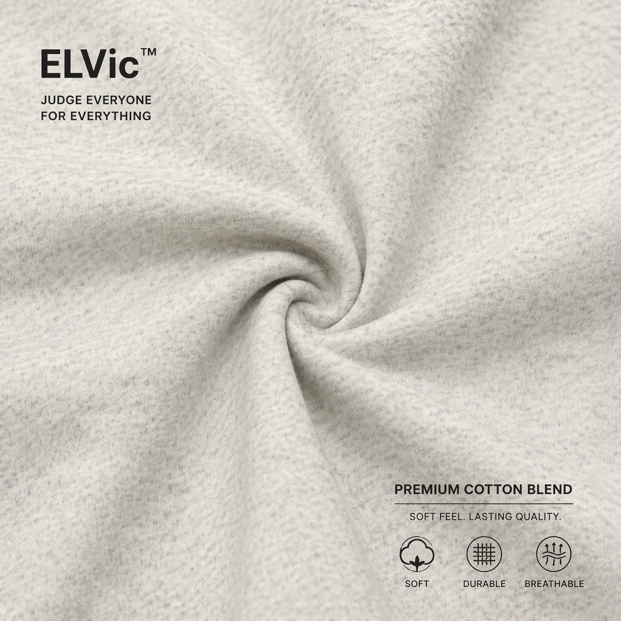 ELVic™ Essential Oversized Hoodie – Premium Streetwear Fit
